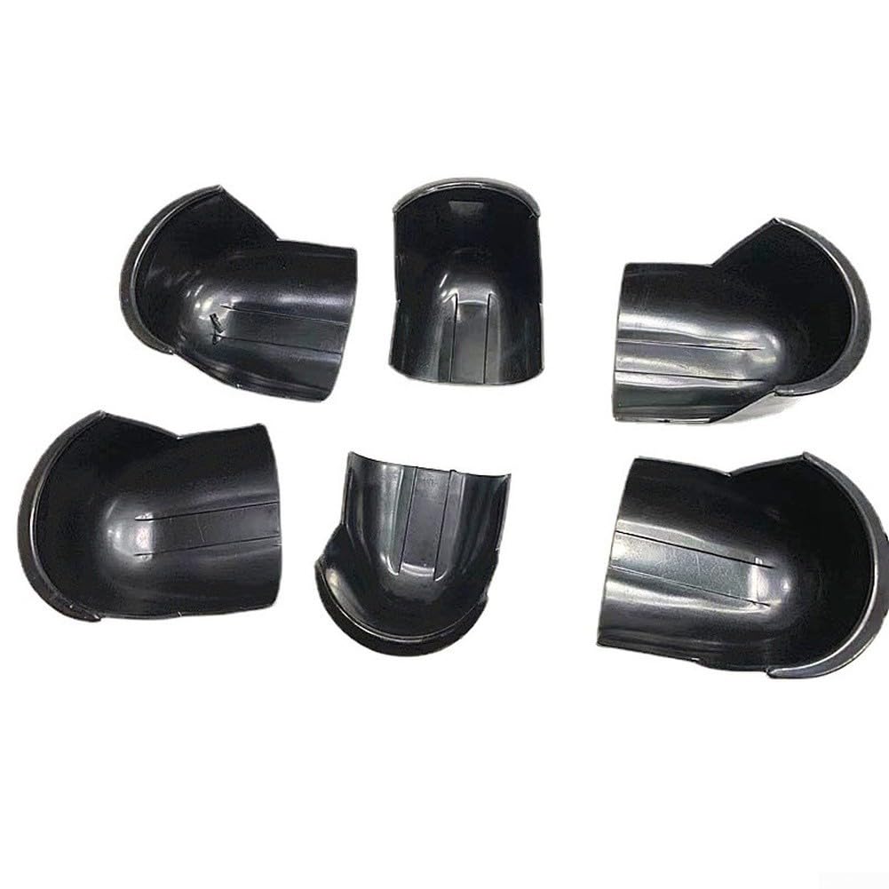 Forros de Goma para Bolsillos de Billar 6 Piezas Duraderos