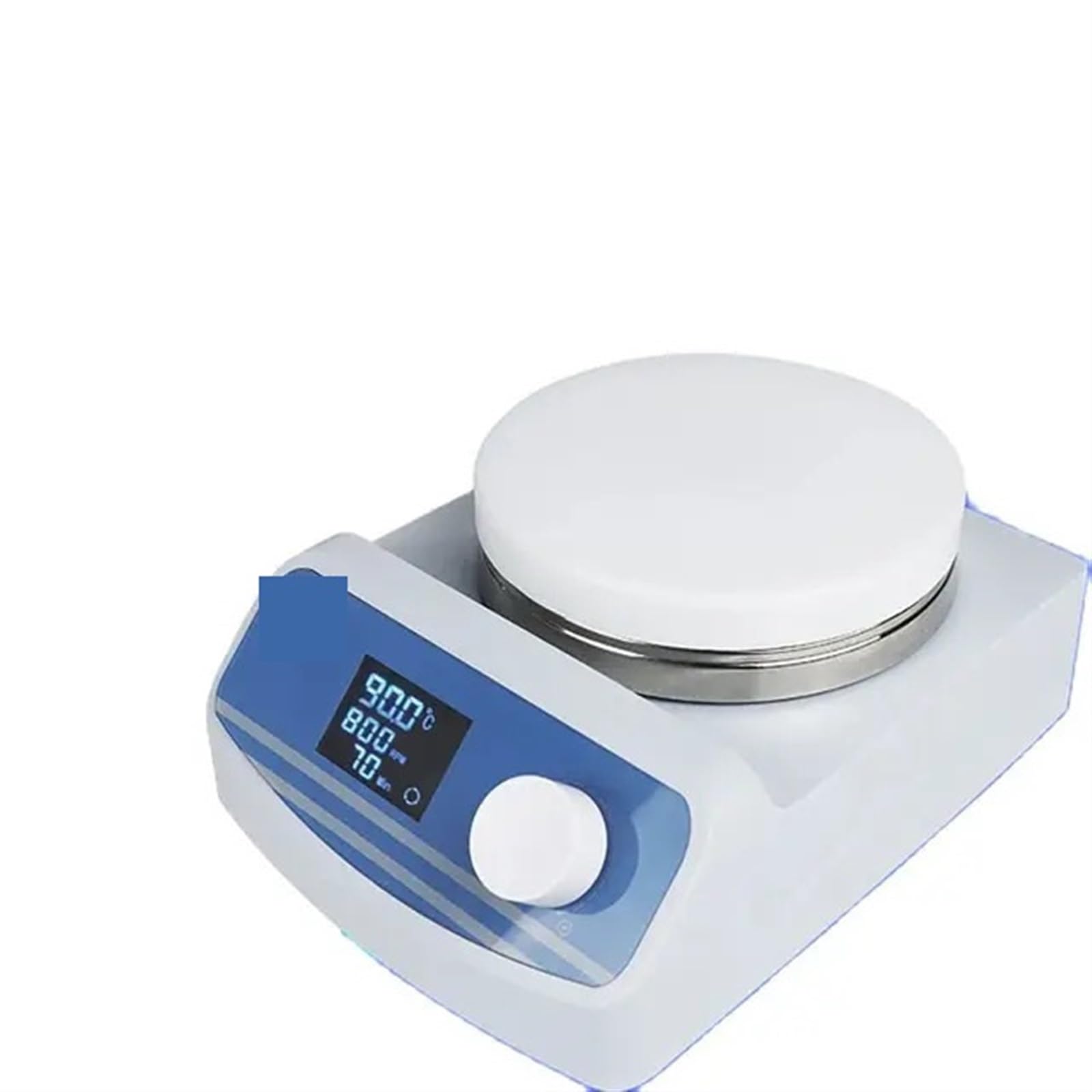 CUDTAPI Laboratory Heating Magnetic Stirrer Hot Plate Lab Stirrer Digital Display Thermostat Mixer Lab Equipment 1L 5L 1500rpm(DW-280H)