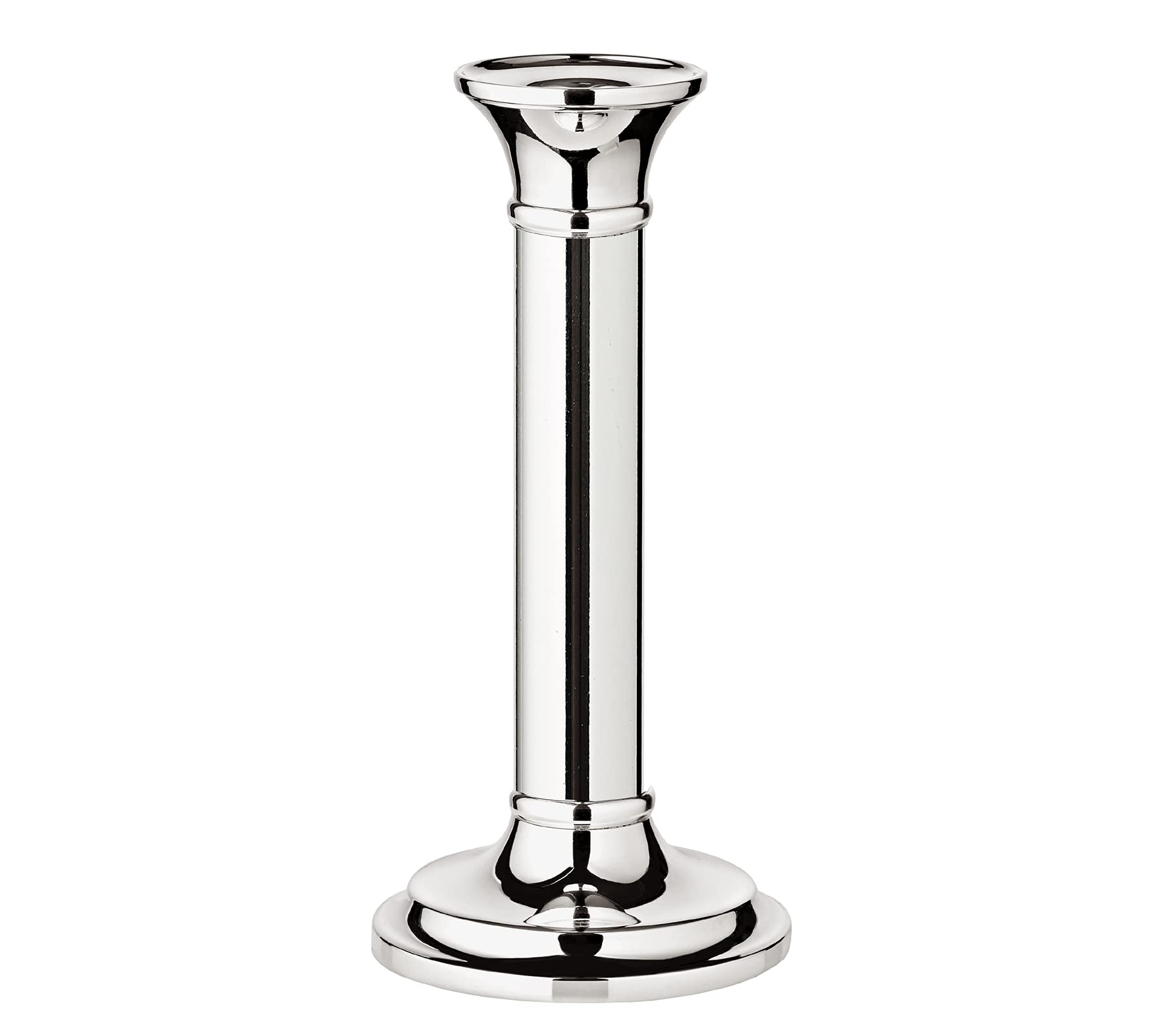 Candeliere Antivento Mascha Argento - Portacandele Elegante Per Esterno E Interno - Foto 4