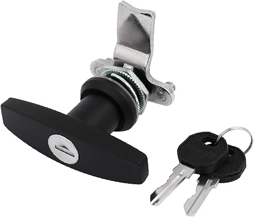 X-DREE - Cerradura de puerta de seguridad con revestimiento de plástico de aleación de zinc con revestimiento de plástico Armario Armario Cajón Caja