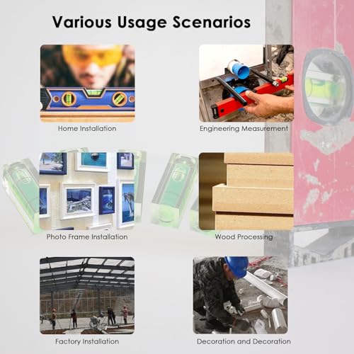 5 Stücke 15 × 15 × 40 MM Platz Mini Wasserwaage Blase Kleine Ebene Instrument Balance Bubble Small Level