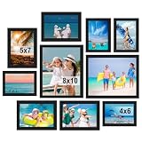 BESCRCL 10 Pack Picture Frames