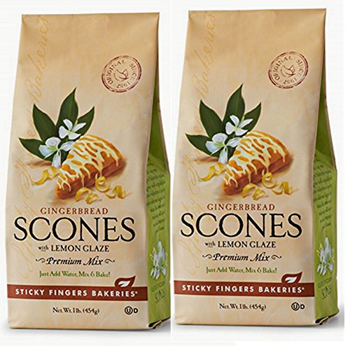 Sticky Fingers Glazed Scone Premium Mix (2-Pack...