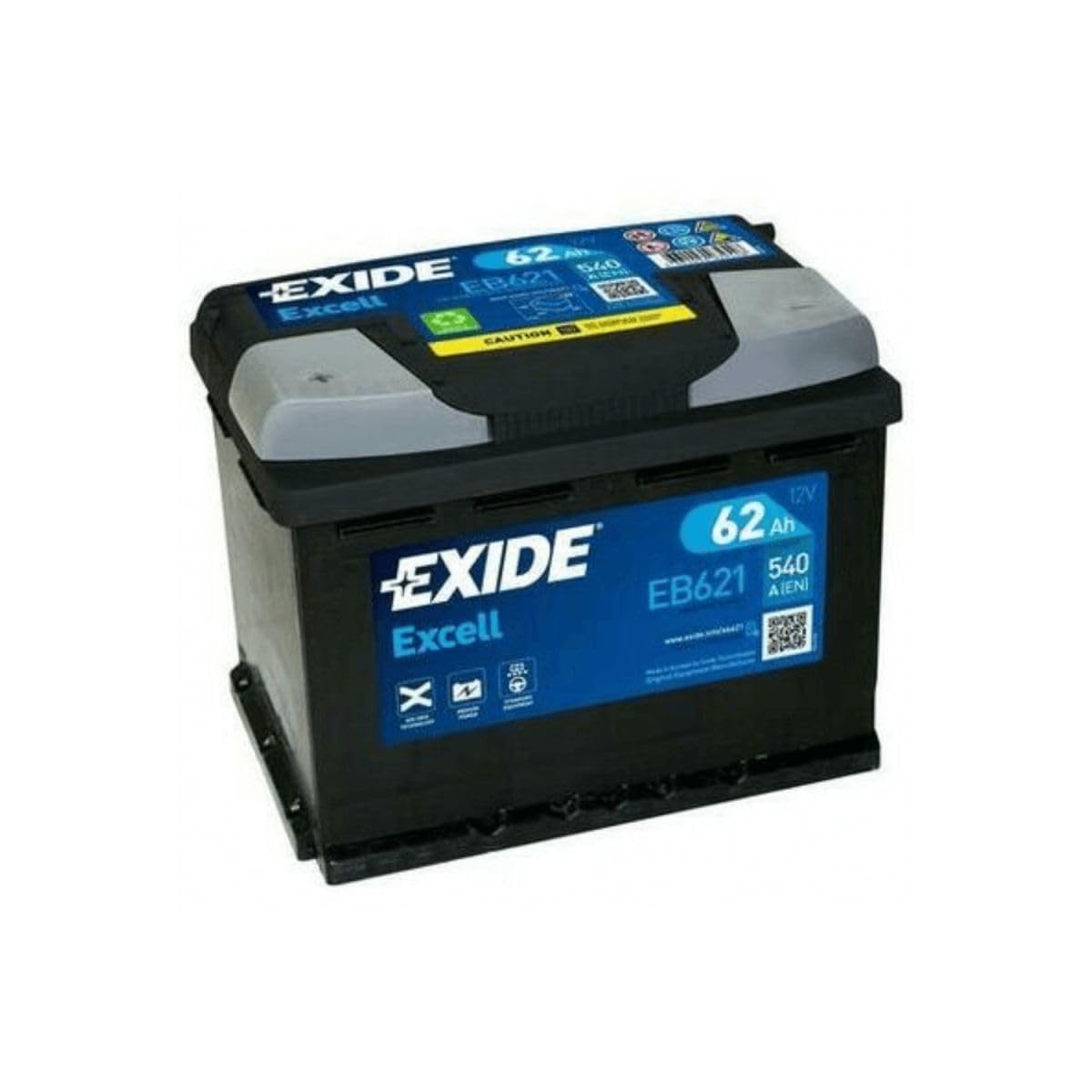 Exide Eb621 Starter Battery 62 Ah