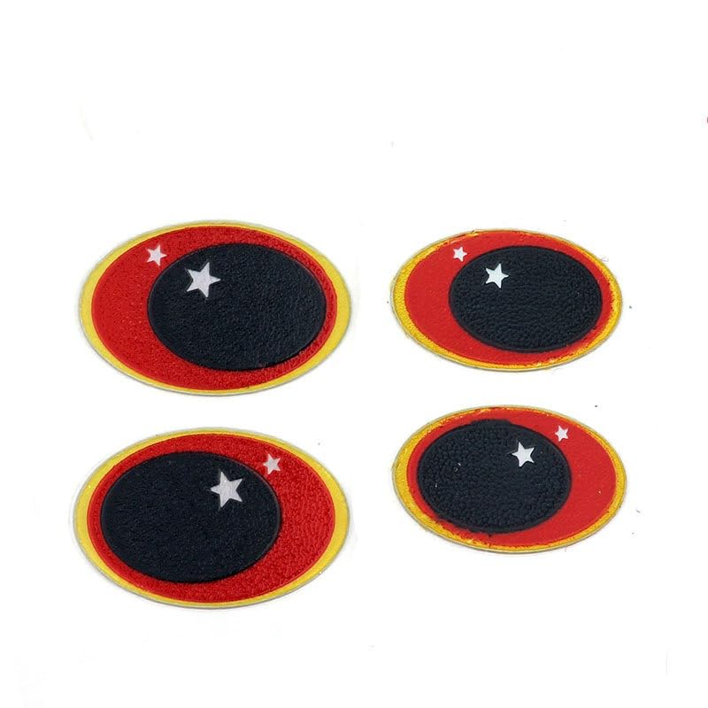 240 piezas ojos artificiales para señuelos de pesca 7.5mm y 9mm