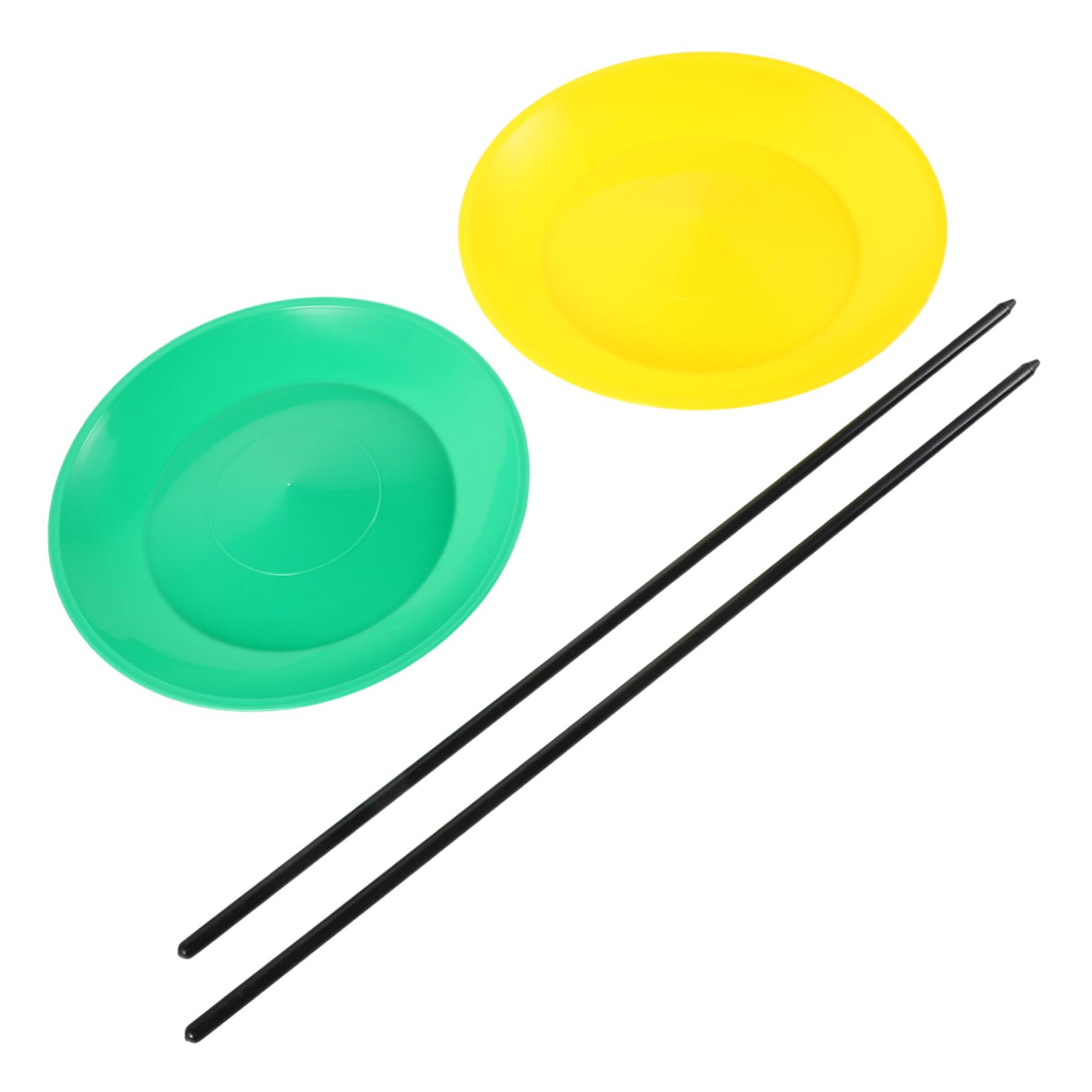 BESPORTBLE 2pcs Juggling Kit Sticks Set for Beginners Boys and Girls Circus Performance Toy