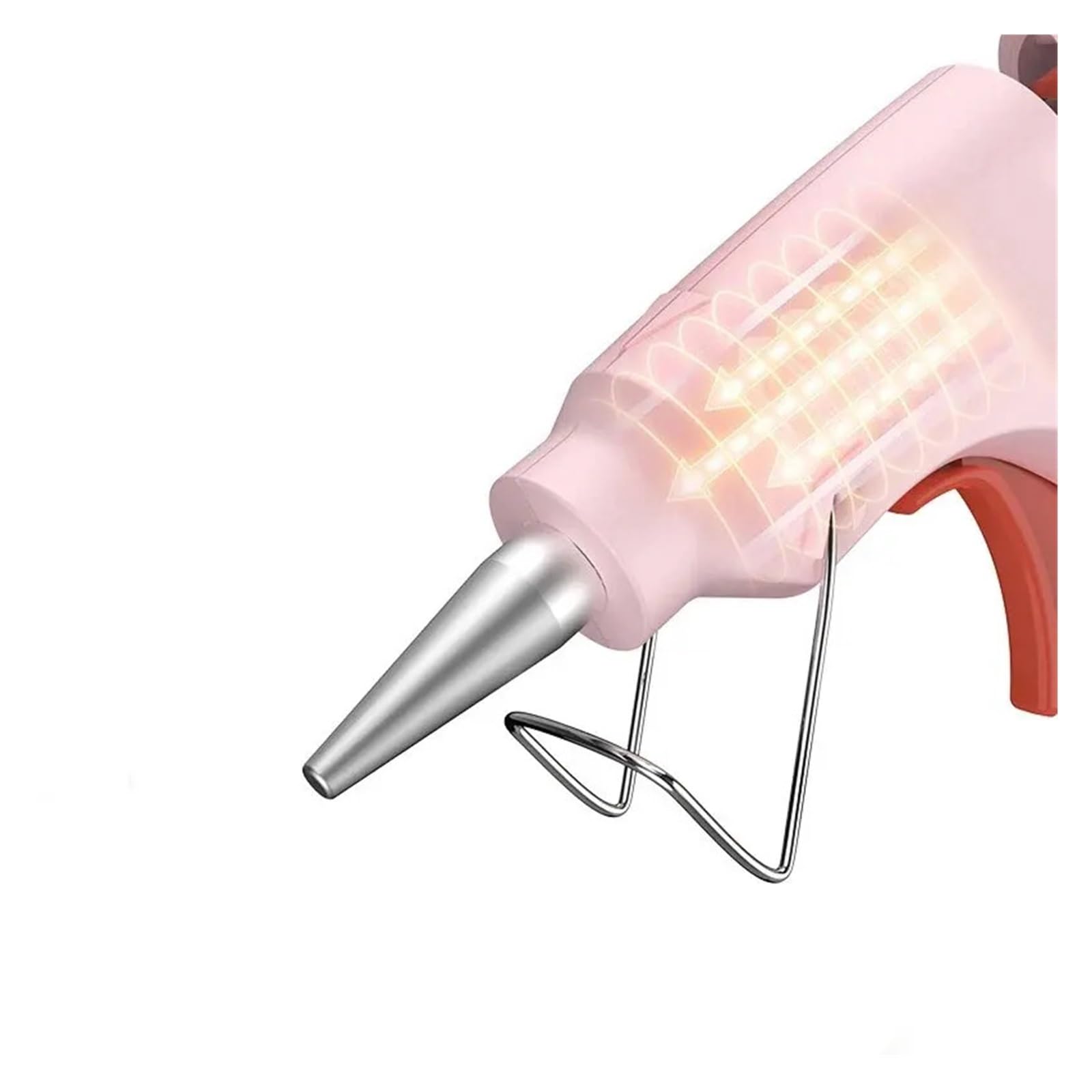 Mini pistolet do klejenia na gorąco, przewodowy pistolet do kleju topliwego 20 W, przemysłowe narzędzie do klejenia na gorąco, elektryczny pistolet do klejenia na gorąco, do projektów rzemieślniczych