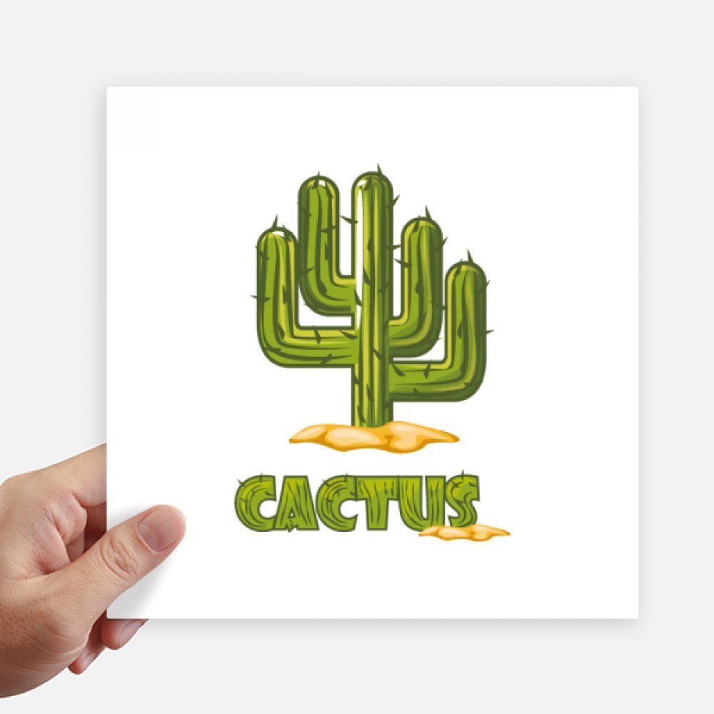 Sticker cactus succulentes décoratifs pour valise et motobike style végétal urbain