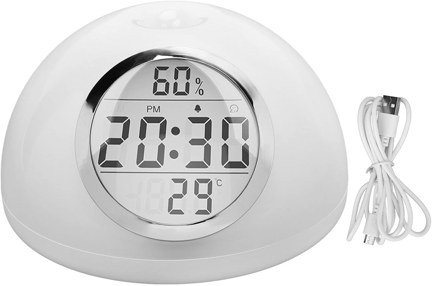 CCYLEZ Sunrise Alarm Clock with its included power cord.