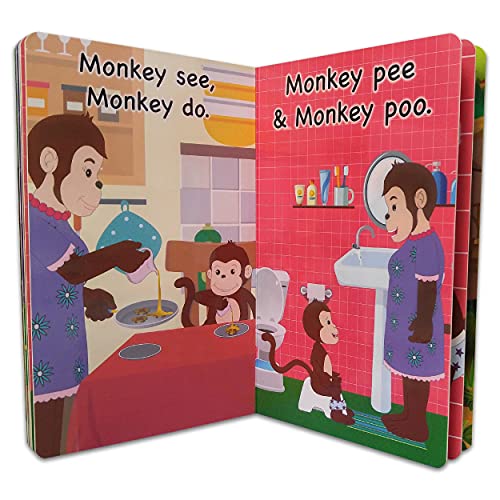 Potty Monkey Watch Book