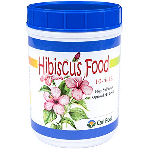 Carl Pool Hibiscus Plant Food 10-4-12 4 Lbs