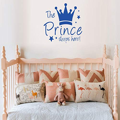 Maydahui 2 PCS Vinilo Decorativo Prince/Princess 12.6 Pulgadas miniatura 5