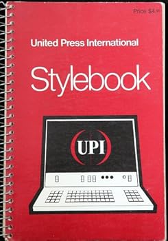 Unknown Binding United Press International Stylebook Book