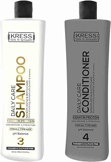 Kress Nanoplastia Smoothening Shampoo + Masque Set: Premium Hair Care for Both Men and Women (Combo, 300ml) Price In India