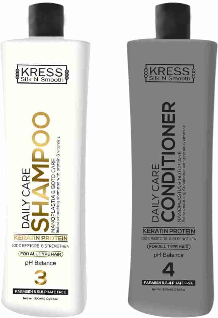Kress Nanoplastia Smoothening Shampoo + Masque Set: Premium Hair Care for Both Men and Women (Combo, 300ml) - Review, Price and Buying Guide