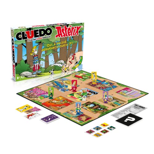 Winning Moves - CLUEDO - ASTERIX - Brettspiel: 6 Spieler, Ab 8 Jahren
