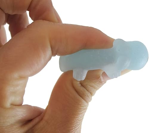 Miniatura 3 de Juego de 12 animales blandos de ajolote Mochi  Kawaii  Lindos juguetes envueltos individualmente en caja  Sensorial, Estrés, Fidget Party Favor Toy