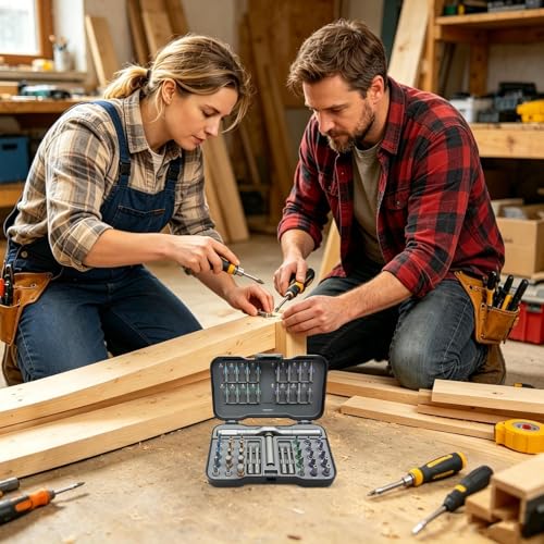 Kit de tournevis à cliquet : fixez vos meubles sans effort - 4