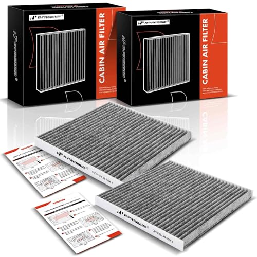 A-Premium キャビンエアフィルター 交換用 トヨタ アバロン カムリ シエナ ソララ レクサス ES300 ES330 RX330 RX350 RX400H GX470 2003-2009用 2個セット