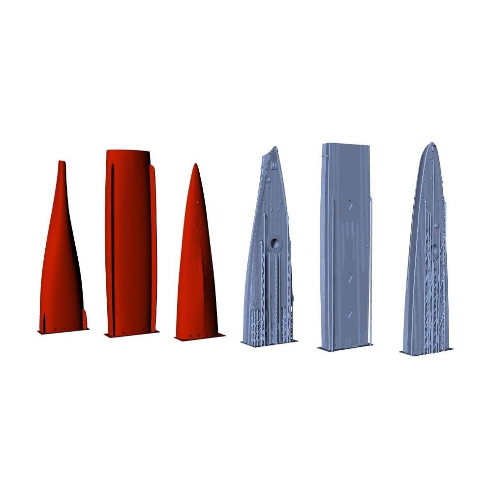 MRY-SFW Maqueta Militar KMS Alemán Leipzig Light Cruiser Full Hull