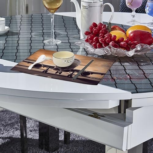 Sets de table avion lavables parfaits pour les repas en terrasse - 5