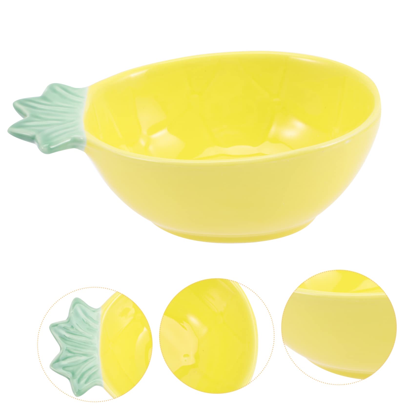 Zestaw 5 Ceramicznych Miseczek Do Sosu, Przypraw, Przystawek, Deserów, Talerzy Z Ananasem Do Serwowania Przekąsek, Sushi I Owoców