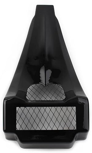 Miniatura 7 de FSFY - Alerón de barbilla estirado para motocicleta, ABS, color negro, para Harley Touring Electra Glide CVO Street Glide FLHTK FLTRSE FLTRU