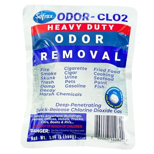 SAFRAX Chlorine Dioxide Odor Removal Tablets