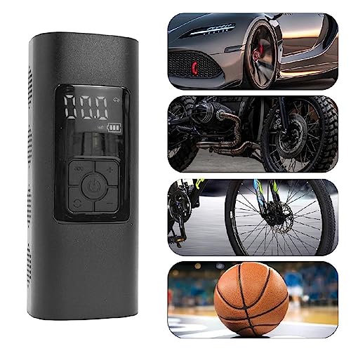 Bomba De Ar Elétrico USB Recarregável Portátil, Encher Pneus de Carro, Bicicleta, Motos, Boias, Balõ