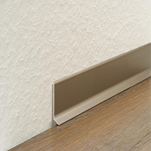 Preisvergleich Produktbild Aluminium Sockelleiste 270cm (40mm, Titan)
