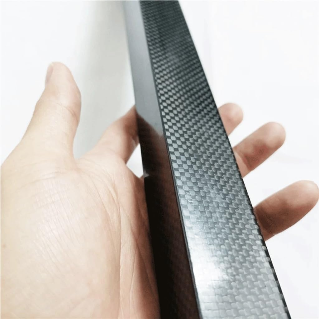 Tubo quadrato interamente in fibra di carbonio 3K for alberi di attrezzature sportive e parti meccaniche Superficie lucida(1PCx30x30x28MMx600MM)