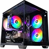 Golook PC Gaming Fisso, R5 4500, RTX 5050 8GB GDDR7, 16GB RAM, 500 GB NVME M.2, WiFi, Ethernet, Computer Fisso 2026