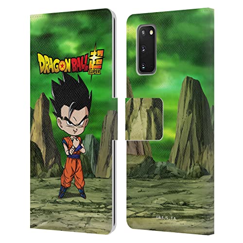 Étui en cuir Dragon Ball Super Galaxy S20 à rabat magnétique