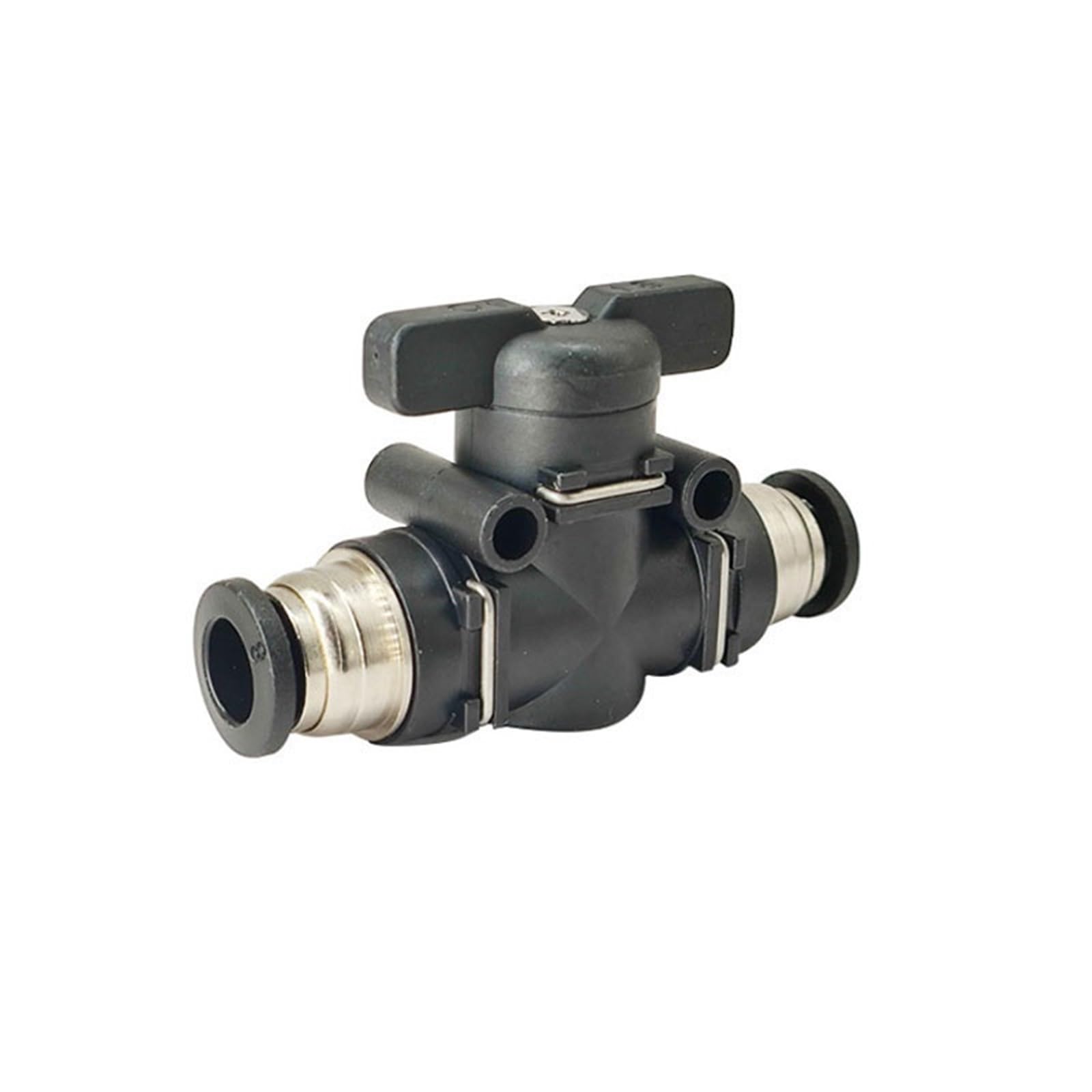 1PCS Pneumatic Fitting Pipe Air Quick Connector Tube Quick Release Fittings Water Push In Hose Plastic 4 6 8 10 12mm PU PY Connectors(BUC,8mm)