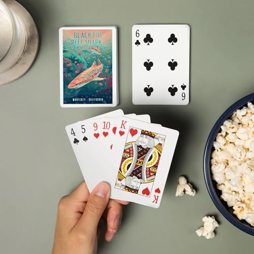 Baraja de Poker Lantern Press Monterey, California, 52 cartas miniatura 2