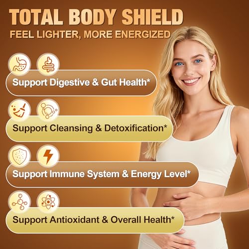 Image of 16-in-1 Black Walnut Wormwood Capsules, 30 Day Supply, 1155mg Serving, Rapid Gut Cleanse & Digestive Health with Clove Garlic Turmeric, Liposomal Delivery 98% Absorption, Vegan Gluten-Free