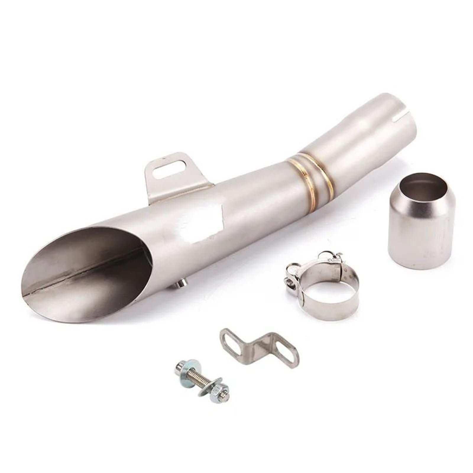 Modifiziertes Zubehör Universal Motorrad Auspuff Motocross Rohr DB Mörder Moto Racing Schalldämpfer Für R6 R3 MT09 Pitbike Endrohre(C)