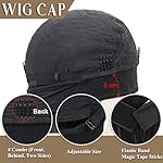 Colorful Queen Glueless Headband Wig Long Black Body Wave Headband Wigs for Black Women Synthetic Natural Looking Wavy Wig Heat Resistant 180% Density (26inch, 1B#) - Image 5