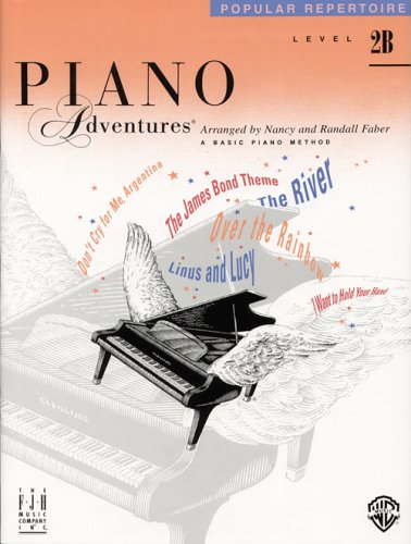 Piano Adventures Level 2B répertoire populaire méthode piano méthode Faber niveau 2B