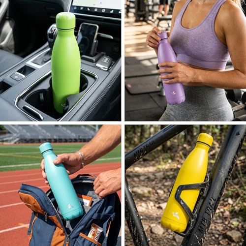 Image of Konokyo 24 Pack 17 oz Insulated Stainless Steel Water Bottle