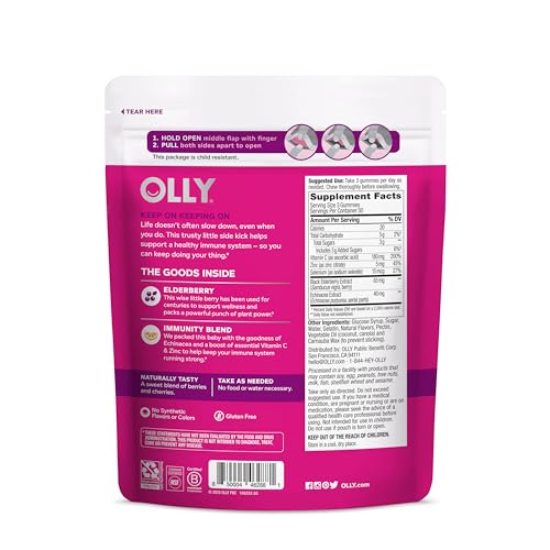 Olly Immunity Elderberry Gummy