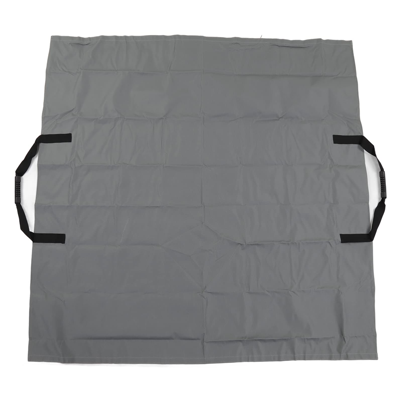 Bolsa para hojas de jardín 2 en 1 que evita roturas gracias a su tela Oxford 600D gris