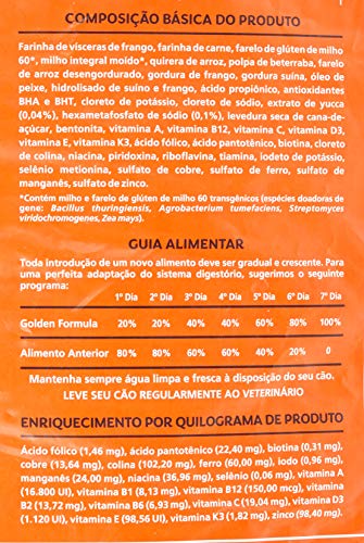 Premier Pet Golden Ração para Cães Filhotes, Sabor Carne e Arroz, 15kg