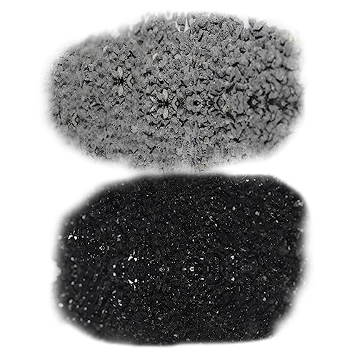 GALPADA 1 Set Natural Stones Construction Sand Table Materials Stone Railway Landscaping Decors 300g Each