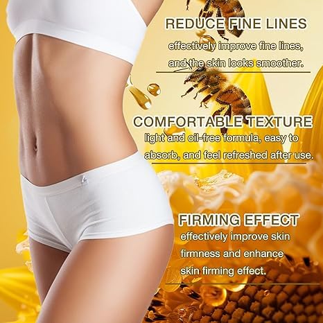 Miniatura 3 de BeeLift Crema reafirmante antienvejecimiento, 2025 nueva crema profesional reafirmante de piel de veneno de abeja reductora de arrugas, pasta