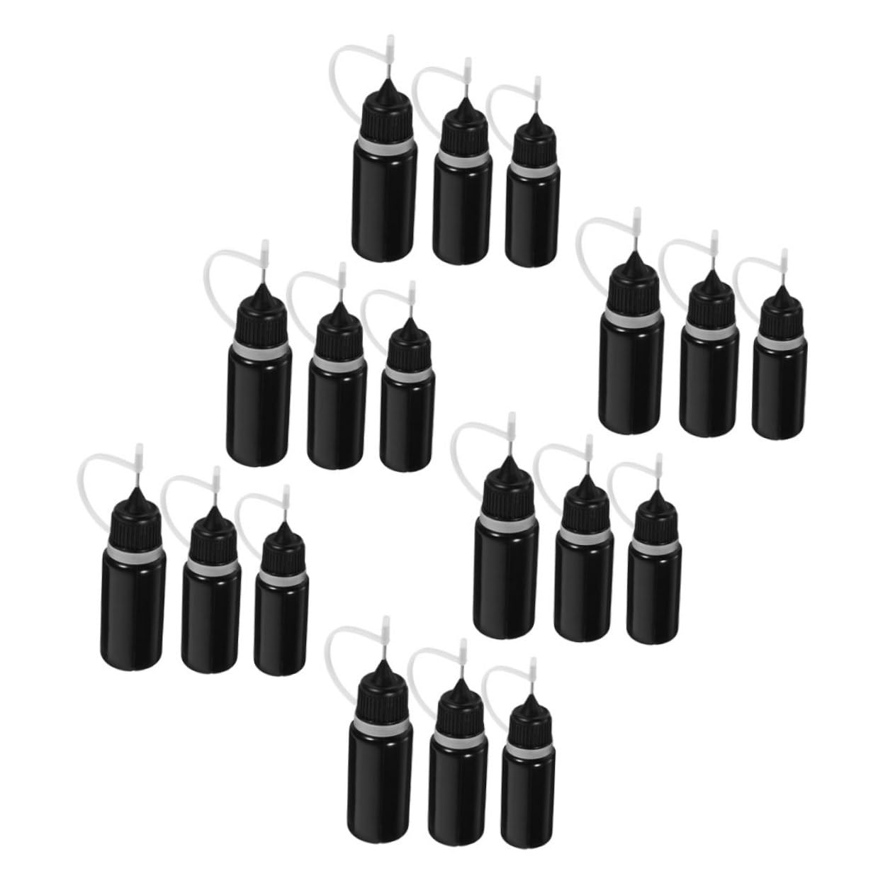ULTECHNOVO 150 Stk Flasche mit squeeze flasche quetschflaschen Kleber-Dispenser sqeezeflasche saufmaschine Container Flaschen mit feiner Spitze Flaschen für Farbe Plastik