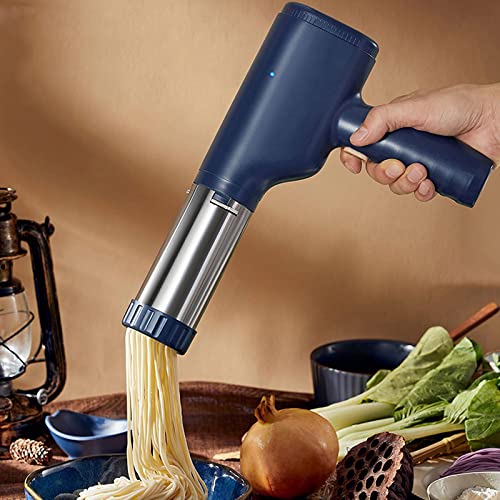Fabricante De Massas Elétricas, Máquina De Macarrão Portátil Sem Fio, Bateria Recarregável De 1500mA