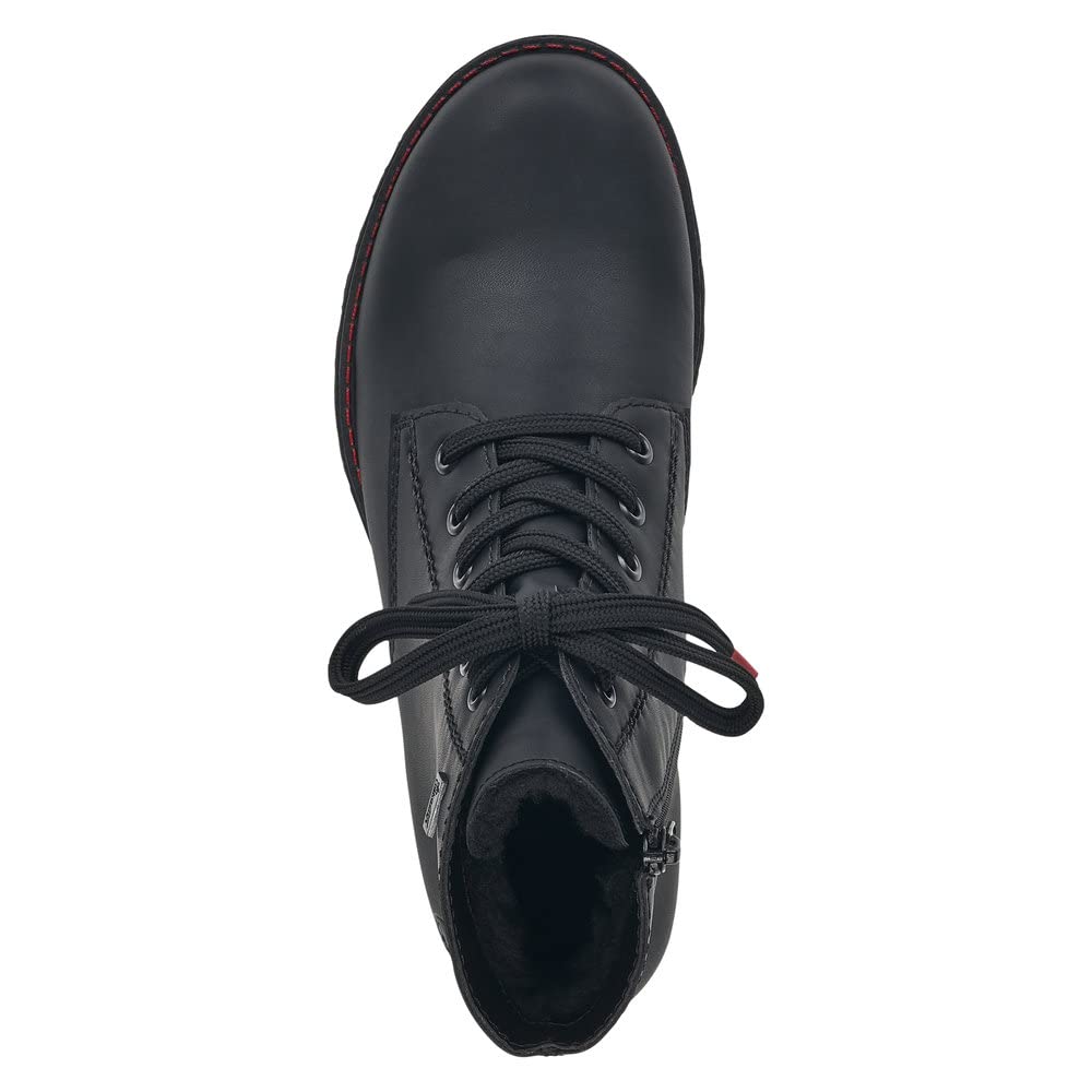 Rieker Damen Stiefel, Frauen Schnürstiefel,riekerTEX