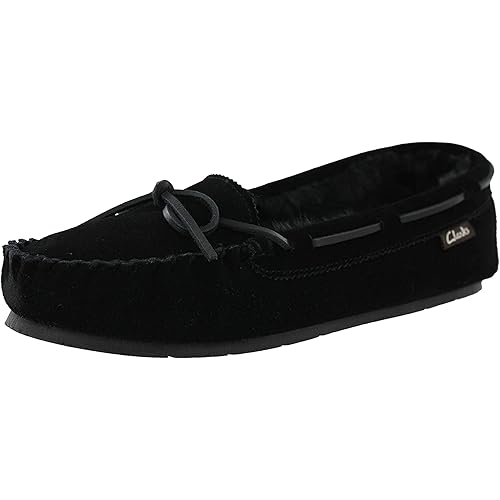 Clarks Womens Nancy Moccasin Winter Slipper