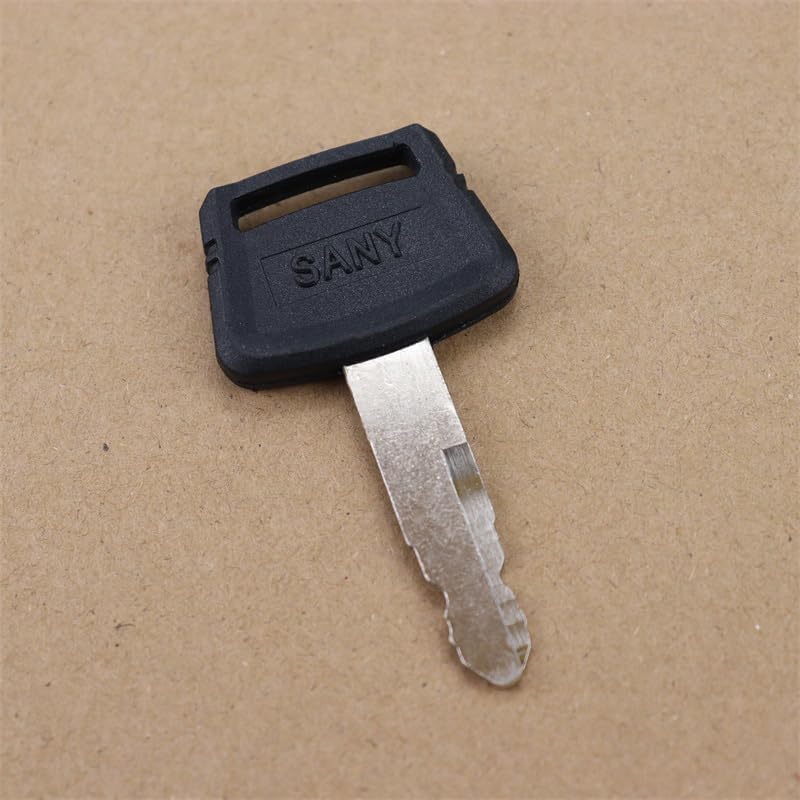 for Excavator Key Lock Universal 55 60 75 Excavator cab Key Accessories Complete(One Sany with Label)